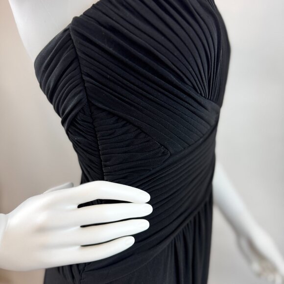 Monique Lhuillier Floor Length Black Gown - Picture 12 of 12